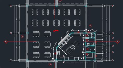 hotel-restaurant-cad-2d - CAD Files, DWG files, Plans and Details