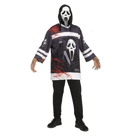 Ghost Face Horror Jersey and Mask Adult Costume One Size | Oriental Trading