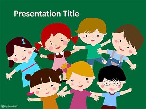 Kids PowerPoint Template - Free PowerPoint Templates