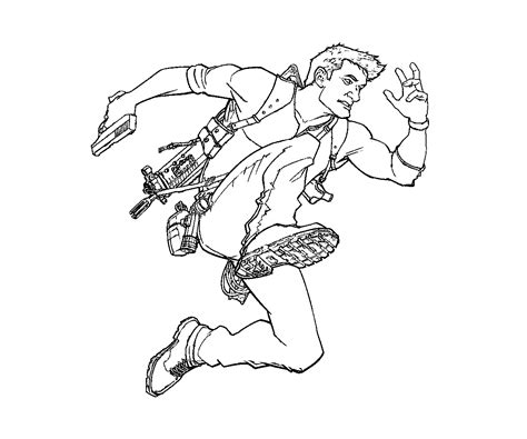 Uncharted Coloring Pages Coloring Pages