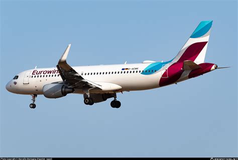 D AEWK Eurowings Airbus A320 214 WL Photo By Marcello Montagna