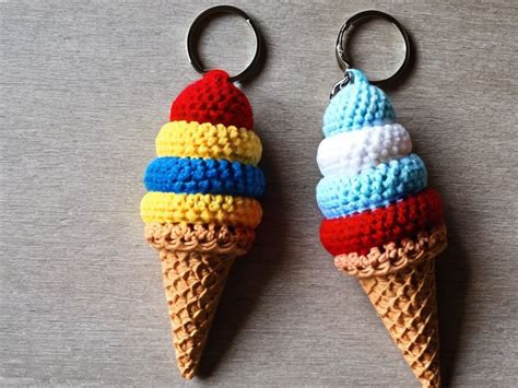 Embrace Fun And Functionality With These 15 Crochet Keychain Patterns Eharrisgallery