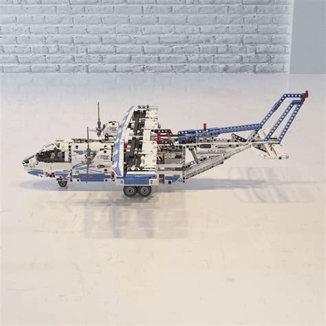 Lego Technic Cargo Plane 42025 3d Model Cgtrader