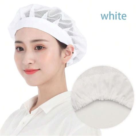 Chef Hat Kitchen Cooking Chef Cap Food Service Hair Nets Chic Bundled ...