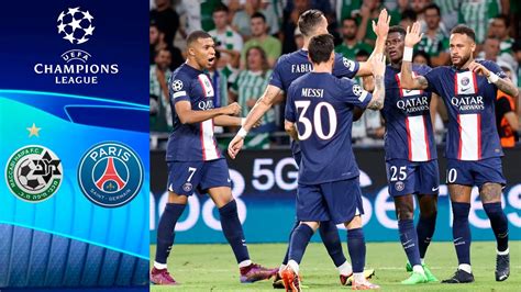 Maccabi Haifa Vs Psg R Sum Et Buts Ligue Des Champions