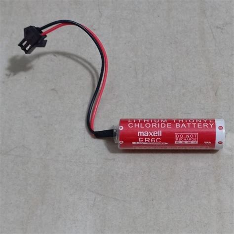 Jual Battery Baterai Lithium Maxell Plc Er C V Socket Konektor Jst