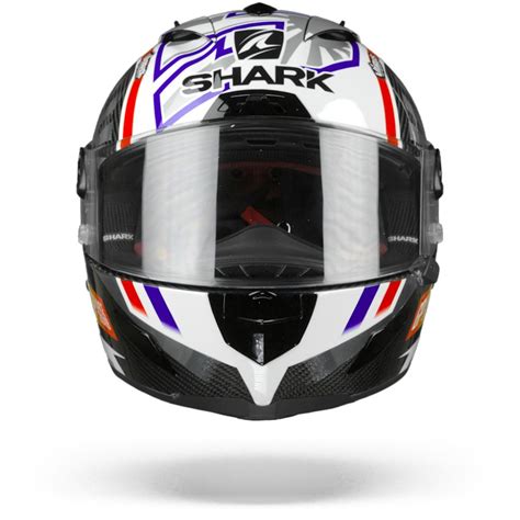 Shark Race R Pro Carbon Zarco Gp France Carbon Chrome Red Dur Full