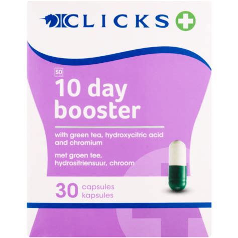 Clicks 10 Day Booster 30 Capsules Clicks