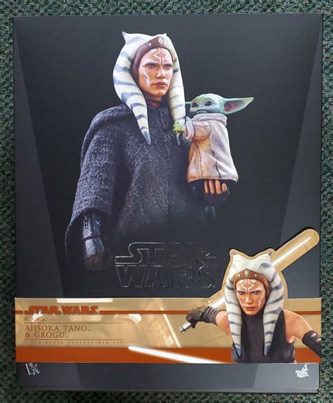 Hot Toys Star Wars The Mandalorian Ahsoka Tano Grogu Scale Figure