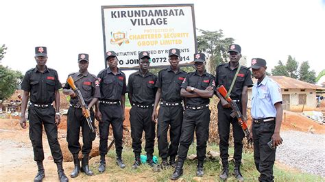 Security Guards In Uganda Chartered Security Group