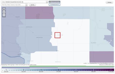 Stockport Iowa Ia Income Map Earnings Map And Wages Data