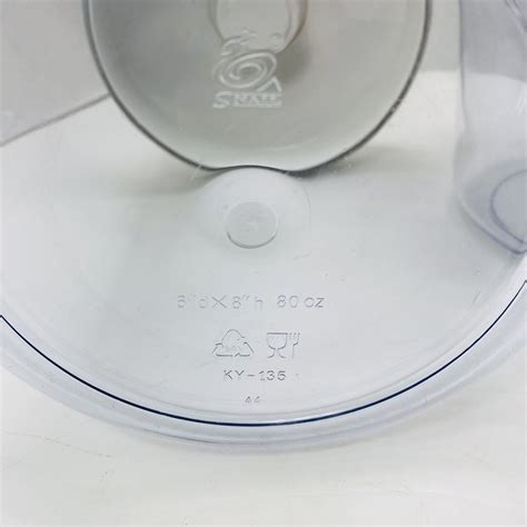 Foodsaver Snail Vacuum Seal Canister Set Of 3 Clear 80 50 25 Oz Accessory Hose Ebay