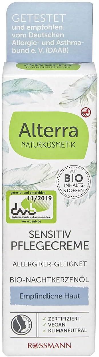 Alterra Sensitiv Pflegecreme Parf Mfrei Ml Amazon De Beauty