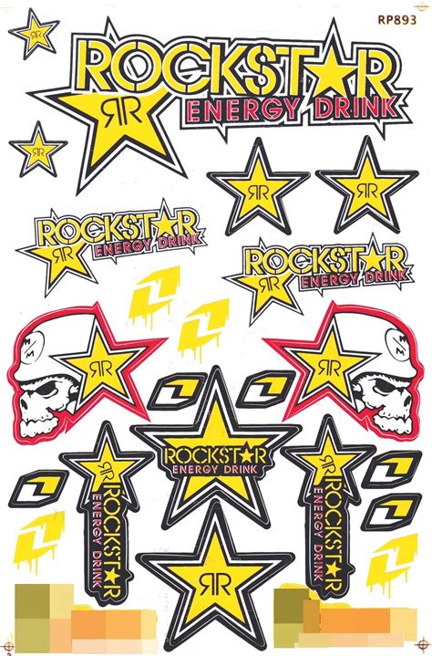 Metal Mulisha Rockstar Sticker