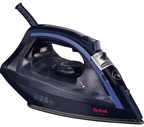Buy TEFAL Virtuo Anti-scale FV1713E0 Steam Iron - Blue | Free Delivery ...
