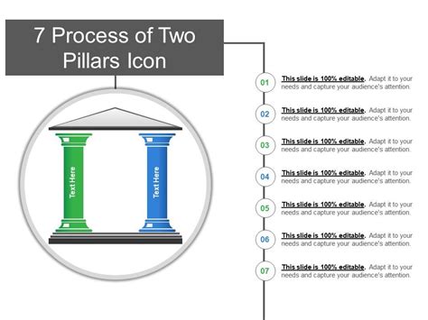 7 Process Of Two Pillars Icon Presentation Images | PowerPoint ...