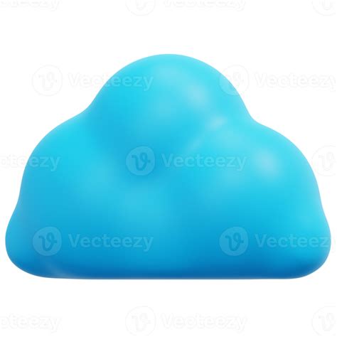 Cloud 3d Render Icon Illustration 11652413 PNG