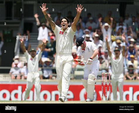 Australia S Mitchell Johnson Center Appeals Successfully For The