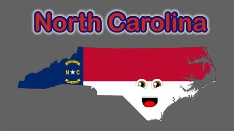 North Carolina Geographyunited States Fan Remake T For