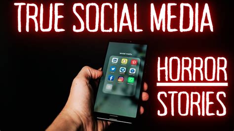 3 Disturbing True Social Media Horror Stories Youtube