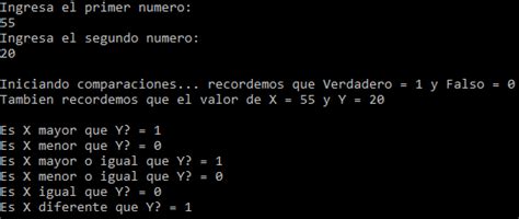 Operadores Relacionales Programaci N En C Soluci N Ingenieril