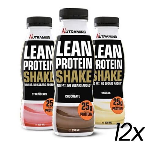 Nutramino Lean Protein Shake 12x 330ml Caramel 4511 26