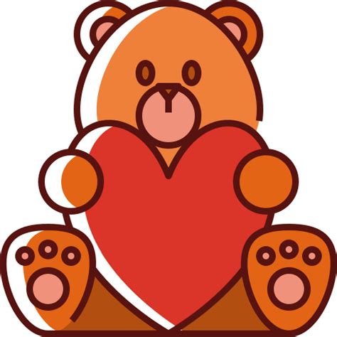 Teddy Bear Generic Color Omission Icon