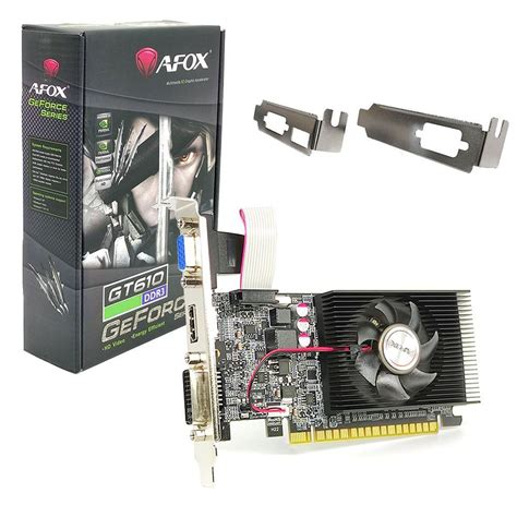 Placa De V Deo Afox Gt Nvidia Geforce Gb Ddr Bit Low