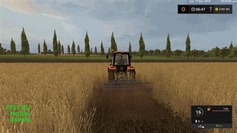 Культиватор RABE FIELD BIRD 3000 V1 0 0 0 для Farming Simulator 2017