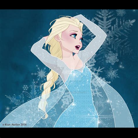 Let it go... [Frozen, Elsa] by EvaJusticia on DeviantArt