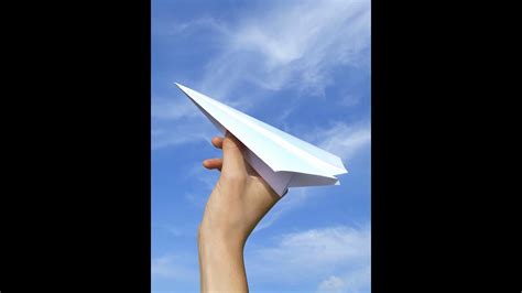 How To Make A Paper Plane Fly Far Youtube