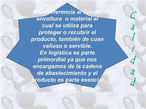 Principales Caracteristicas De La Logistica PPT