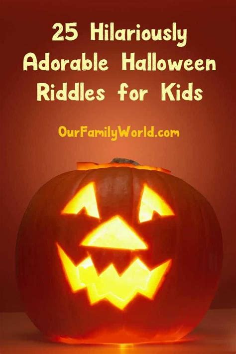 25 Hilariously Adorable Halloween Riddles for Kids in Dec 2023 ...