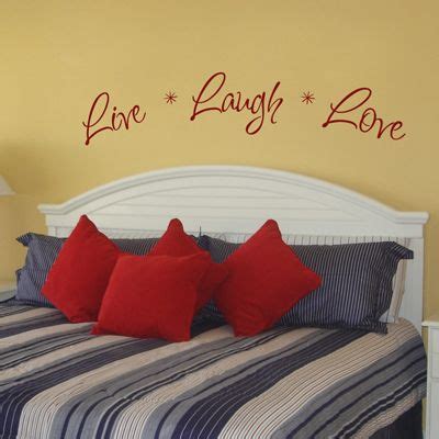 Live Laugh Love Wall Decal Sticker Graphic