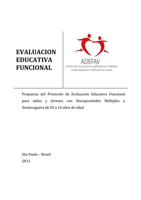 Pdf Evaluacion Educativa Funcional Dokumen Tips