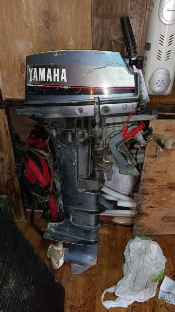 Мотор ямаха, Yamaha, 15,00 л.с. L (508 мм), бензиновый, румпельное ...