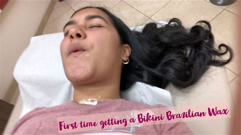 First Time Getting A Bikini Brazilian Wax YouTube