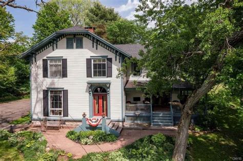 Circa Historic Farmhouse For Sale W Views Cabin Garage Barns And