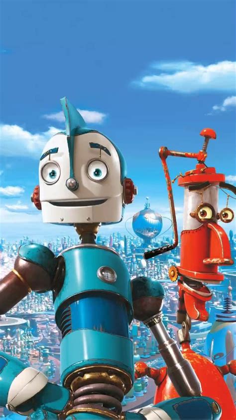 Robots (2005) | Movie posters, Animation movie, Childhood movies