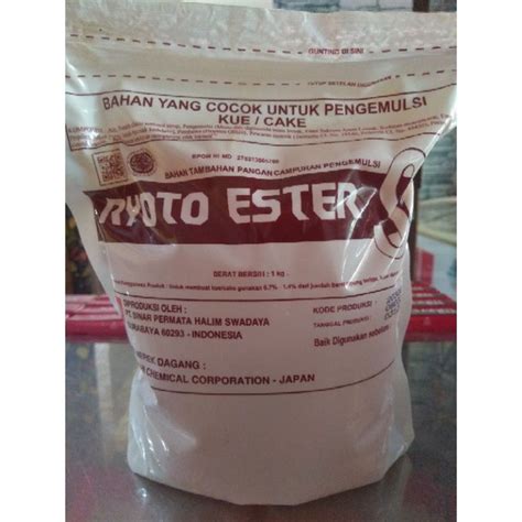 Jual Ryoto Ester SP Murah Packing Ori 1kg Shopee Indonesia