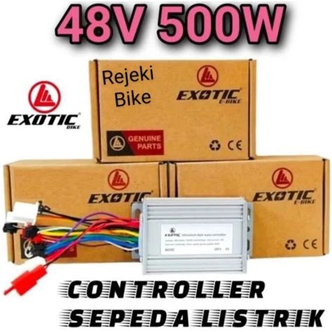 Jual Controller Sepeda Listrik 48v 500watt Exotic Pacific Shopee