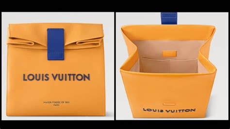 Louis Vuittons Latest Offering Is A Sandwich Bag Priced At Rs 28 Lakh