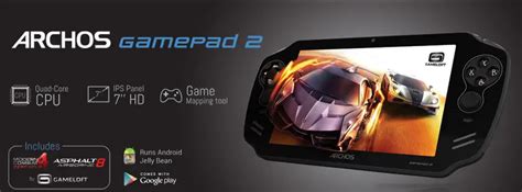 Maj L Archos Gamepad 2 Disponible Pour 179 99