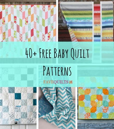 40 Free Baby Quilt Patterns