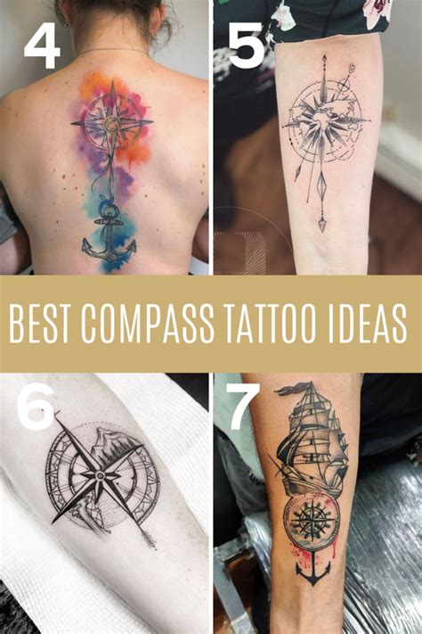 The Best Compass Tattoo Ideas For Men And Women