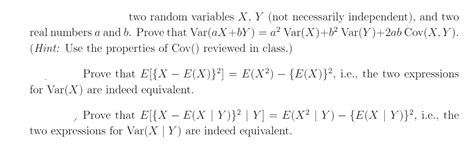 Answered Two Random Variables X Y Not Bartleby