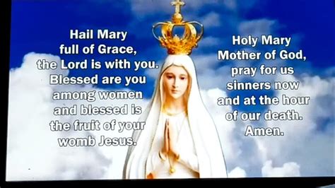 Glorious Mysteries Of The Holy Rosary Sundays And Wednesdays Youtube