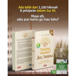 Jual Tadabur Amalan Juz Amma Menyelami Faedah Surah Surah Juz