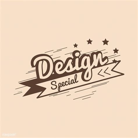 Special design badge logo vector | free image by rawpixel.com / Chayanit | Vector logo, Badge ...