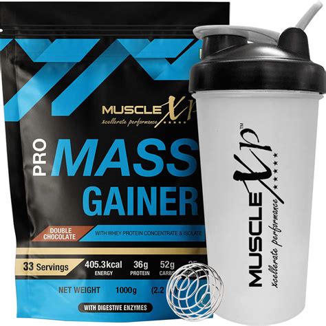 Buy MUSCLEXP PRO MASS GAINER WITH WHEY PROTEIN WHEY ISOLATE DOUBLE